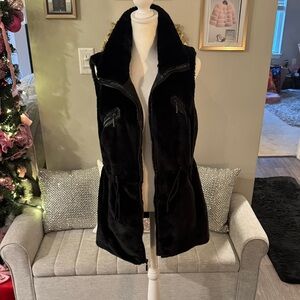 White House Black Market Black Vest